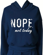 Women's Graphic Hoodie Tracksuit – Wide Leg Lounge Set
