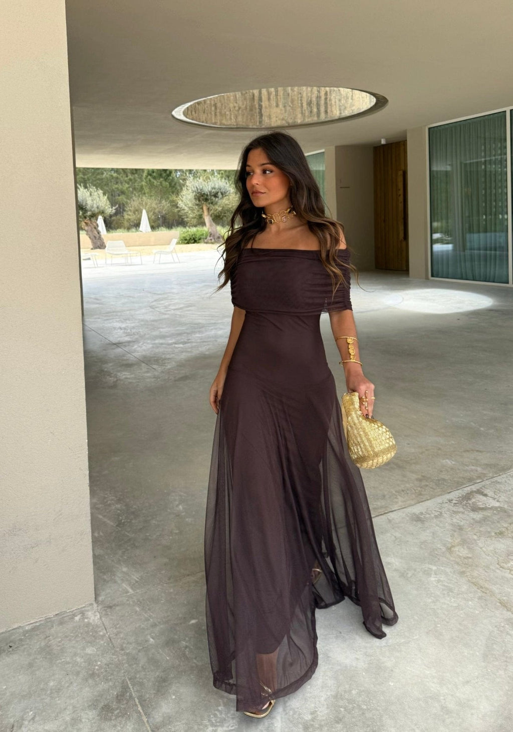 Alanah | Sleeveless A-Line Maxi Dress
