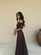 Alanah | Sleeveless A-Line Maxi Dress