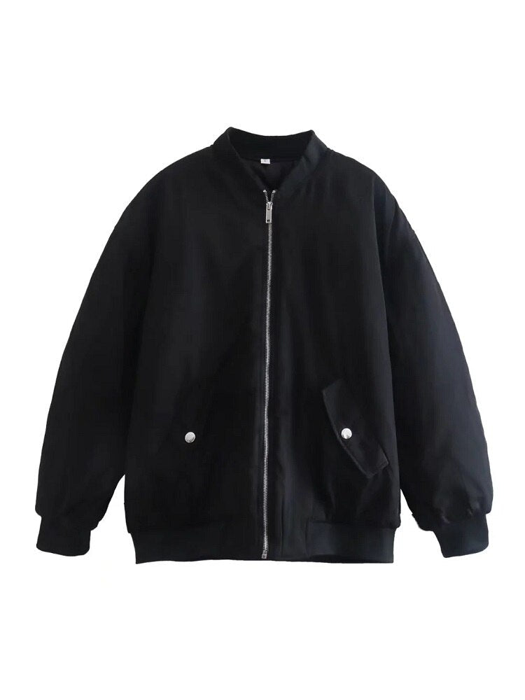 Women's MA-1 Bomber Jacket – Utility Flight Jacket