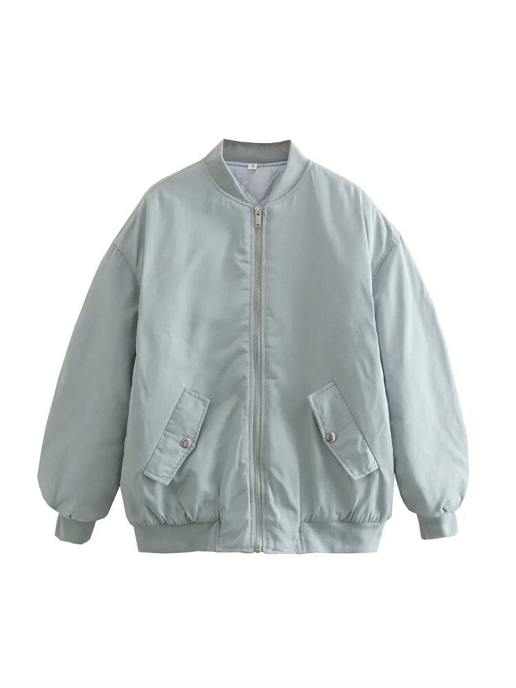 Women's MA-1 Bomber Jacket – Utility Flight Jacket