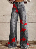 Women's Printed Palazzo Pants – Flowy Resort Palazzo Pants