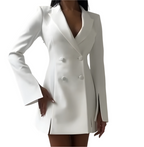 Women's Tailored Fitted Dress – Day-to-Evening Cocktail Occasion Dress