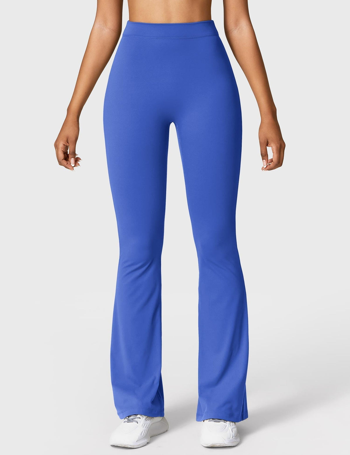 Women's High Waisted Flared Scrunch Leggings – Seamless Yoga Pants